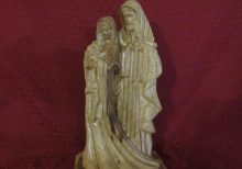 Olive Wood Holy Family