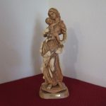 Olive Wood Virgin Mary