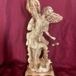 Olive Wood Saint Michael