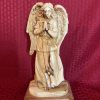 Praying Angel Olivewood