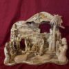 Nativity set with loose figures w/ music box