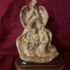 Holy Family with Praying Angel