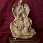 Holy Family with Praying Angel